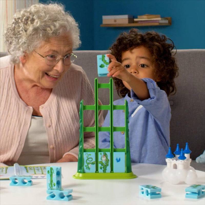 Giochi intelligenti afferrano la pianta di fagioli - gioco di pensiero logico per bambini in età prescolare e bambini piccoli - 60 compiti con libro illustrato - gioco educativo da soli - a partire da 4 anni