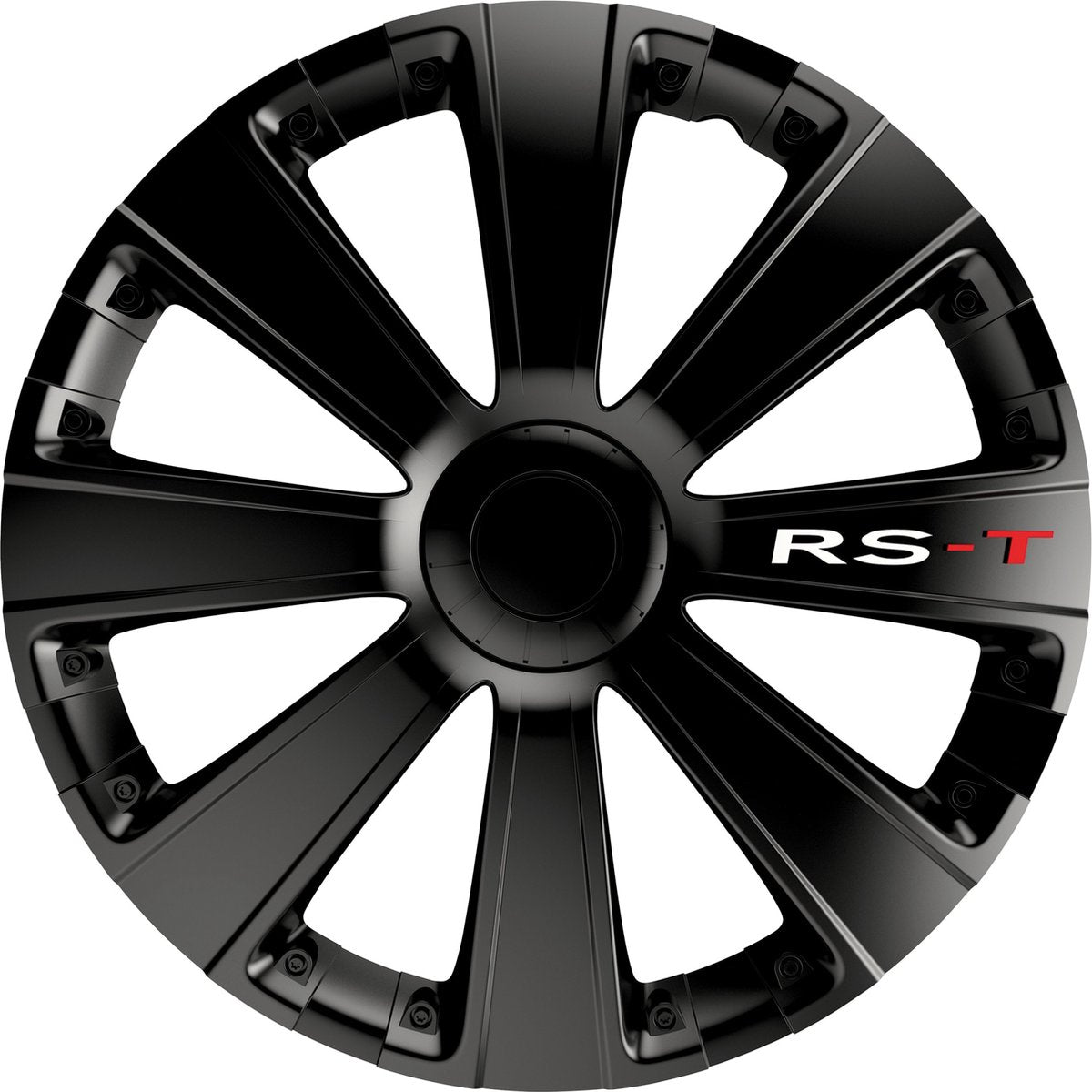 Gorecki wieldoppen rs-t 13 inch - abs - zwart - set van 4