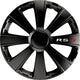 Gorecki wieldoppen rs-t 13 inch - abs - zwart - set van 4