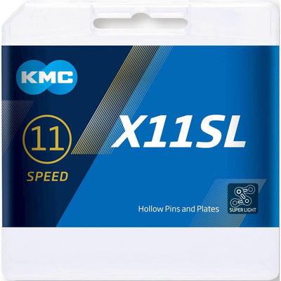 Cadena de bicicletas KMC X11SL Ti-N Gold 118 Schakels