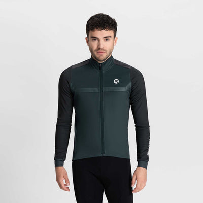 Rogelli mono fietsjas - winterjack heren - race fit - blue - maat m