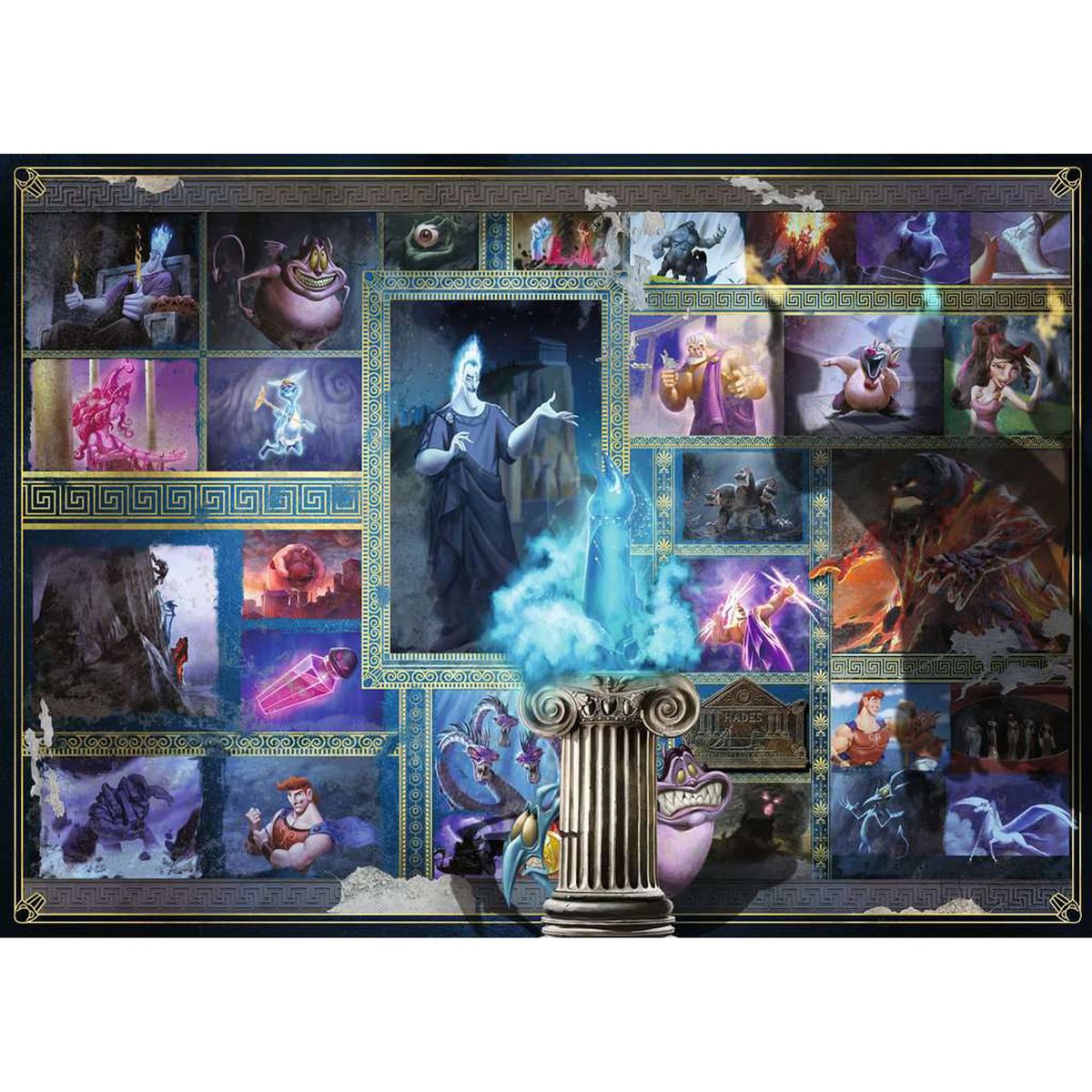 Puzzle Ravensburger Hadès - Collezione Disney Villainous - 1000 pezzi.