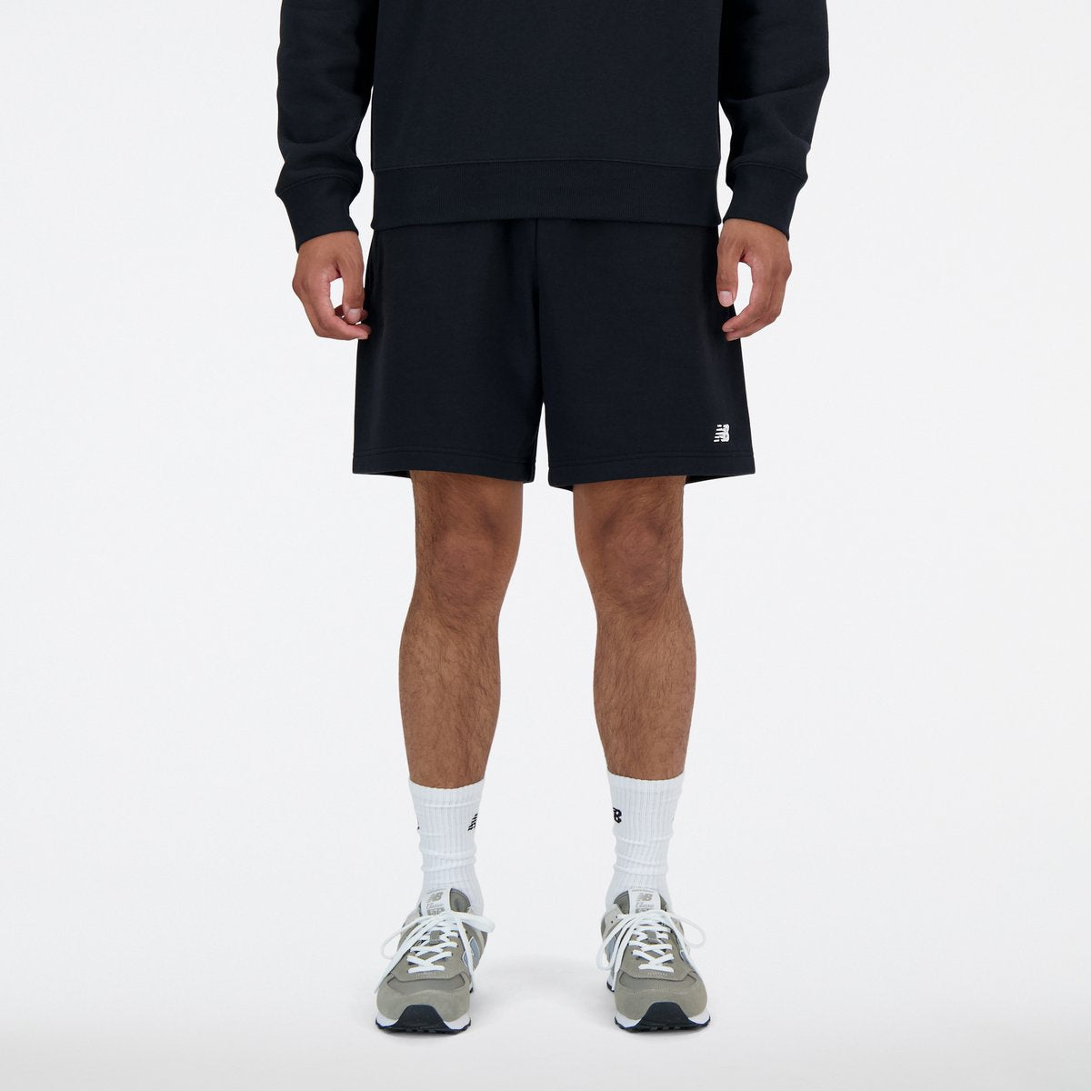 Pantaloni sportivi New Balance - pantaloncini - uomo - neri