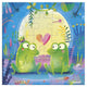 Janod - carta puzzle - amore nello stagno