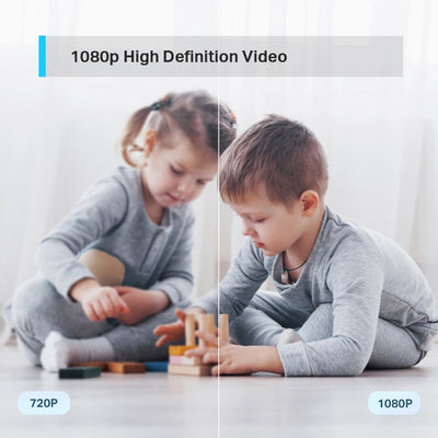 TP-Link Tapo C200 security camera indoors 2 pack - 1080p - Full HD - Pan Tilt - WiFi camera