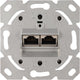 Teléfono conds incorporado Q-link que utiliza elementos de aluminio cat6a 2x8