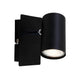 Briloner leuchten run - wandlamp - plafond spot - 1 lichts - gu10 - max. 40 watt - zwart