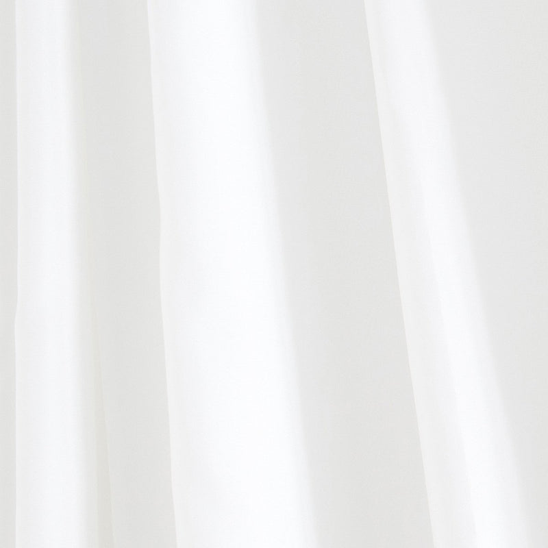 Differnz douchegordijn color â€“ 120 x 200 cm â€“ verzwaard â€“ 100% polyester â€“ wit