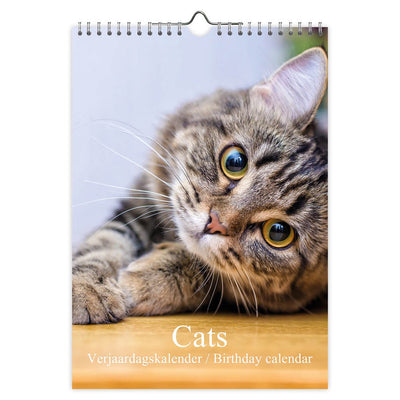 Calendario compleanno gatti Comello - formato A4