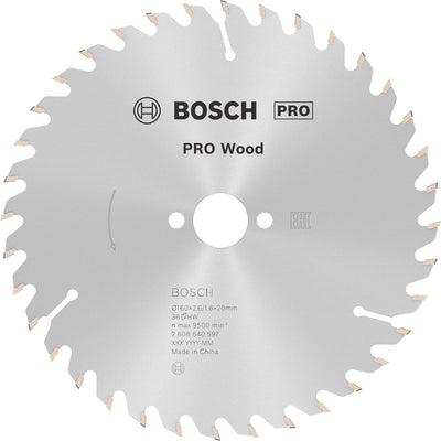 Bosch cirkzb opt 160x20 16x2.6 36t wz
