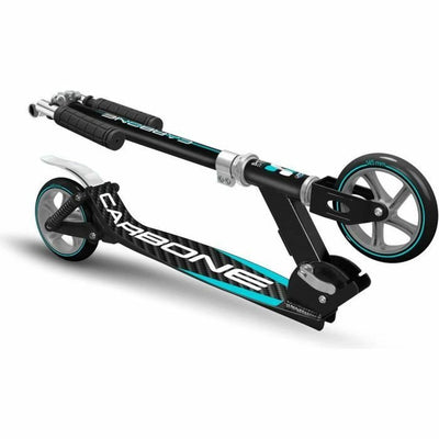Control de derrapes plegable suspensiones dobles scooter regulable 145mm carbono