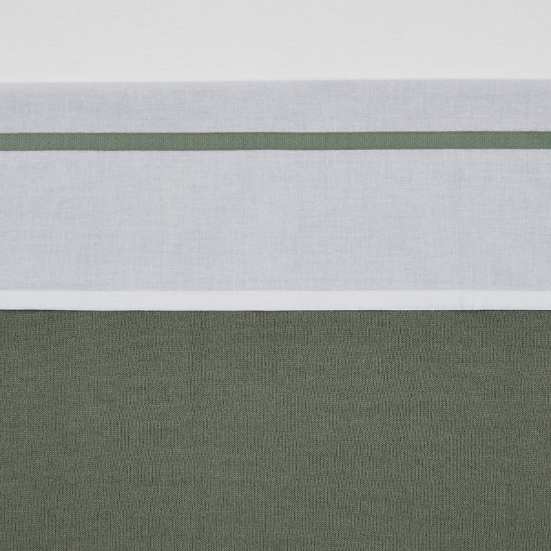 Meyco baby bies wieglaken - forest green - 75x100cm - 0.3 tog
