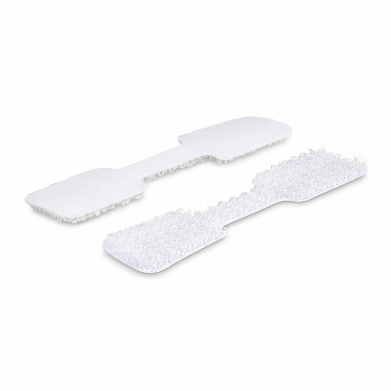 Startech .com Etichette per cavi da 9 cm, confezione da 100, bianco, etichetta per cavi in Velcro, etichette per cavi scrivibili per la marcatura dei cavi