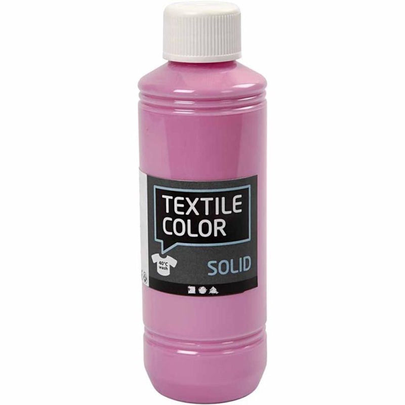 Creative Company Textile Colow Covering Textile Paint Pink, 250ml