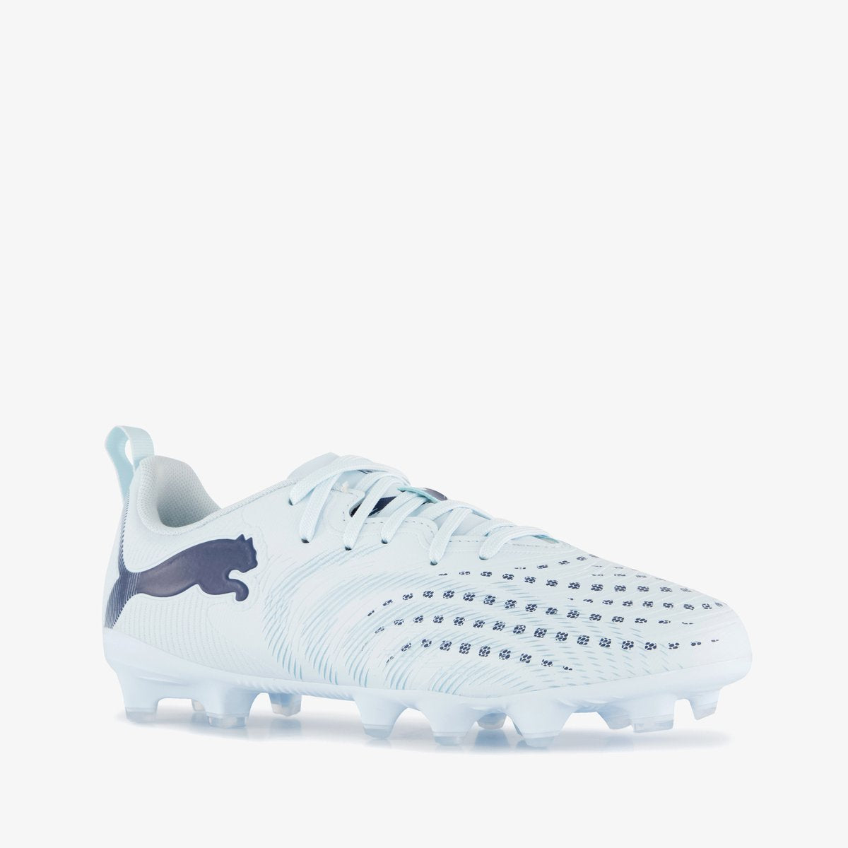 Scarpe sportive unisex Puma future 9 play fg ag jr - gioiello blu ghiaccio