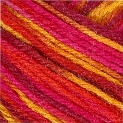 Creative Company Sock Yarn Red Orange, 200 cm