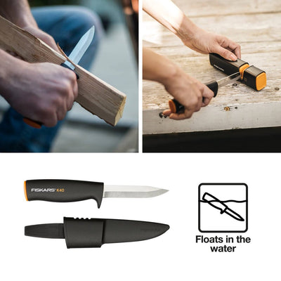Fiskars Norden ax and knife sharpener – 1071898