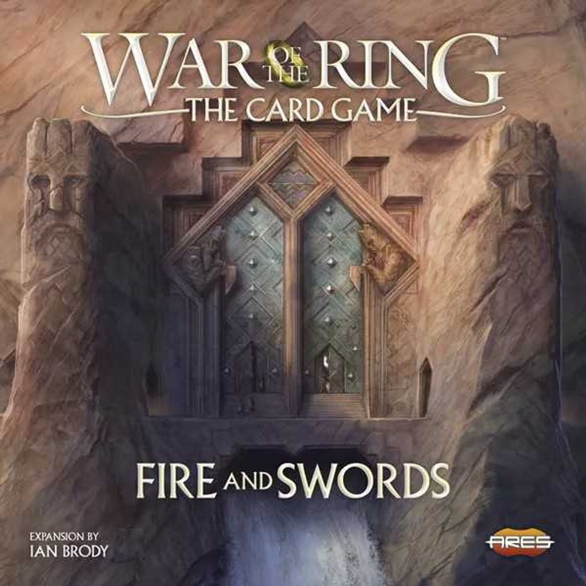 Ares games lotr guerra dell'anello il gioco di carte: espansione fuoco e spade (ita)