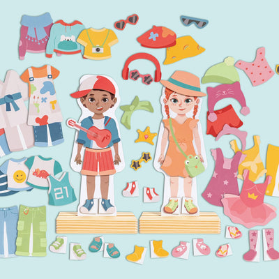 Puzzle magnetico da vestire Hape
