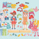 Puzzle magnético de disfraces Hape