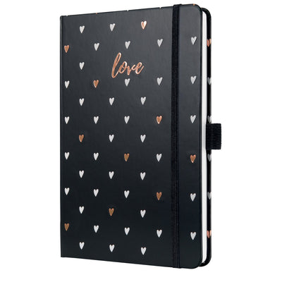 Sigel weekagenda beauty 2026 - formaat a5 - dark love - hardcover - si-j6335