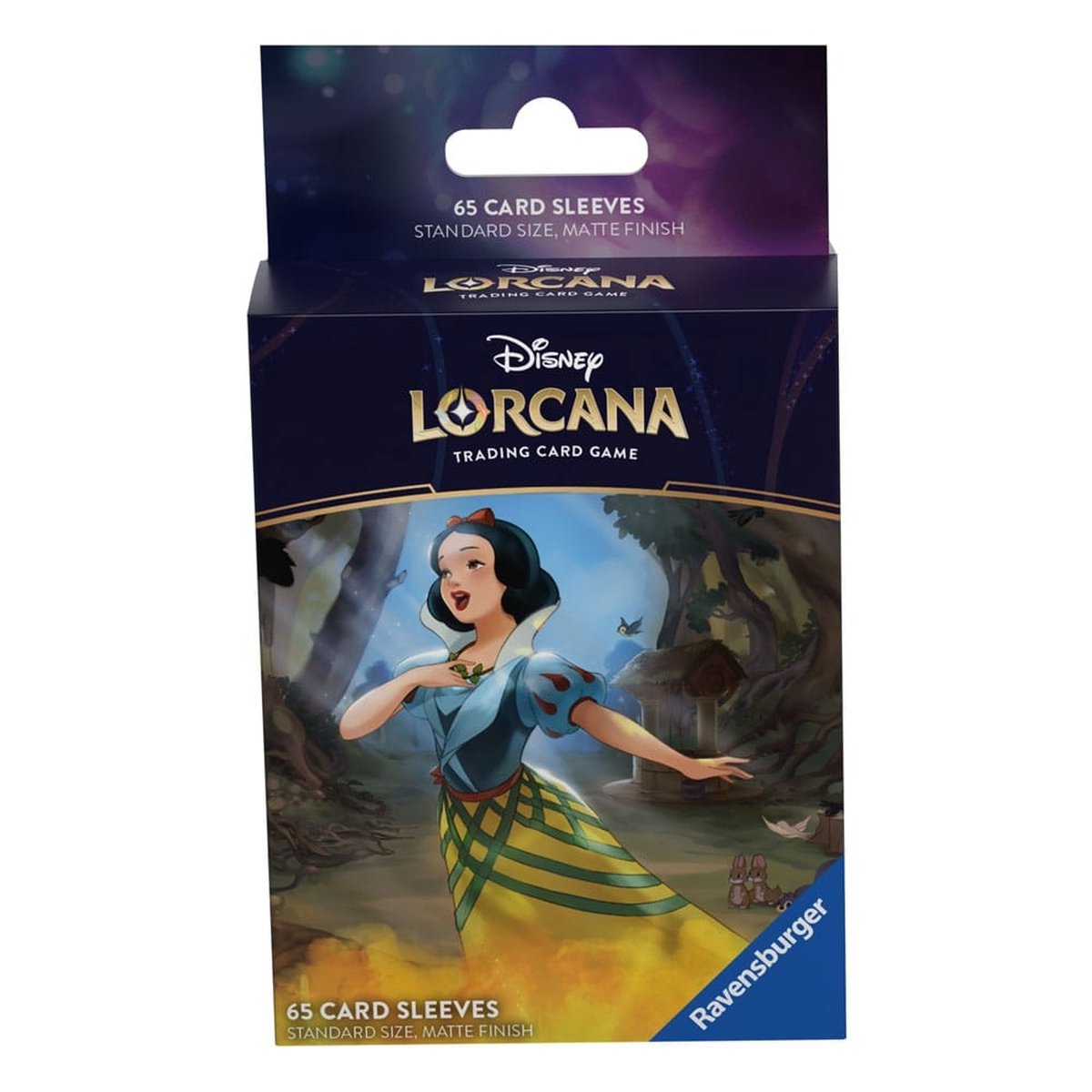 Disney lorcana tcg - ursula's return - snow white 65 card sleeves