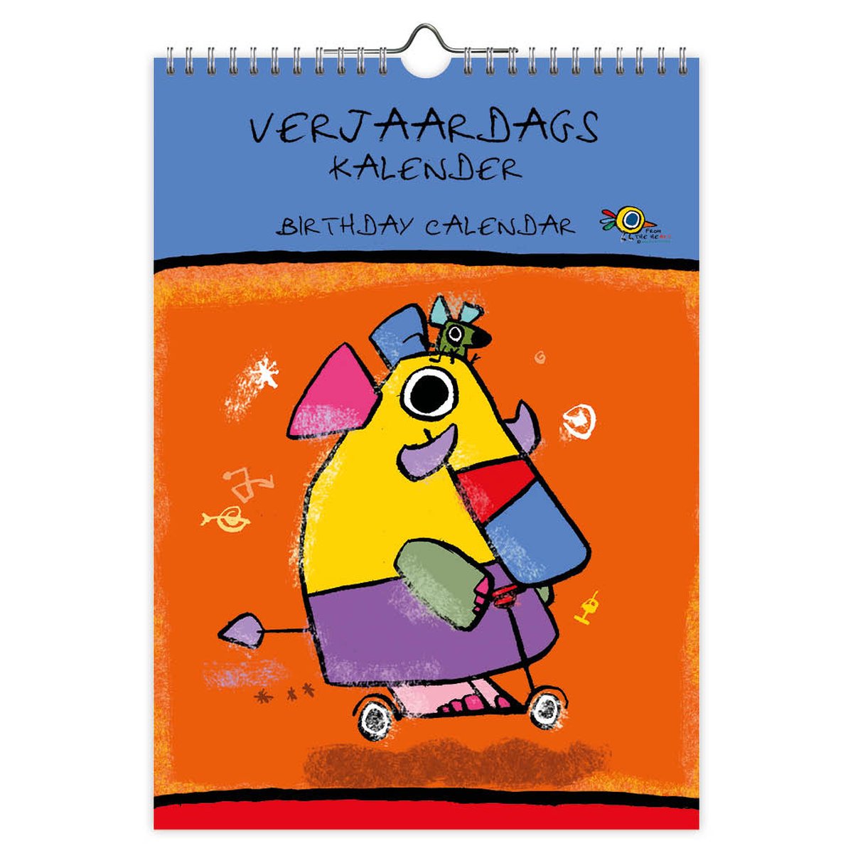 Calendario compleanno Comello dal cuore (willem ritstier) - a4