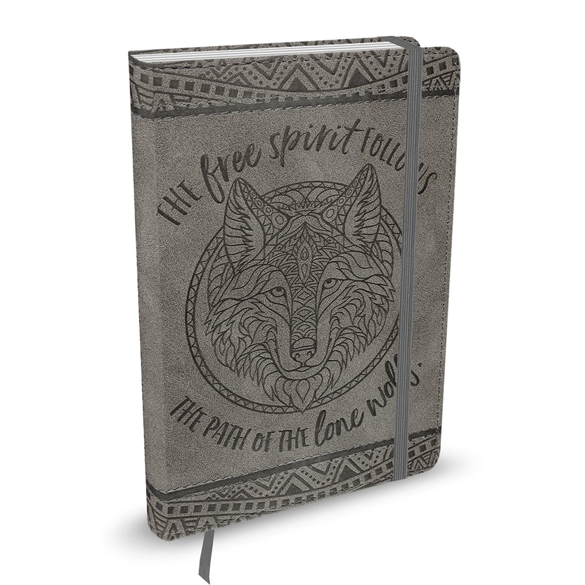 Merkloos sans marque wolf artisan journal (diary, notebook)