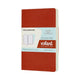 Quaderni Moleskine con balza - tascabili - foderati - blu arancio