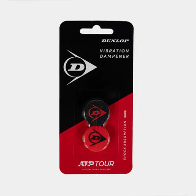 Dunlop d tac Flying D Damener Red Blk Ammortizzatori unisex in blister da 2 pezzi - Rosso Nero