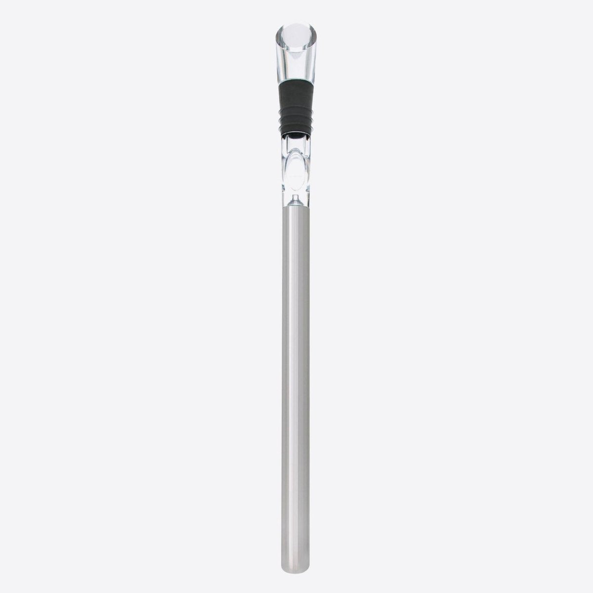 Point-virgule wijnkoeler - koelstick - met schenktuit - rvs acryl - 32cm
