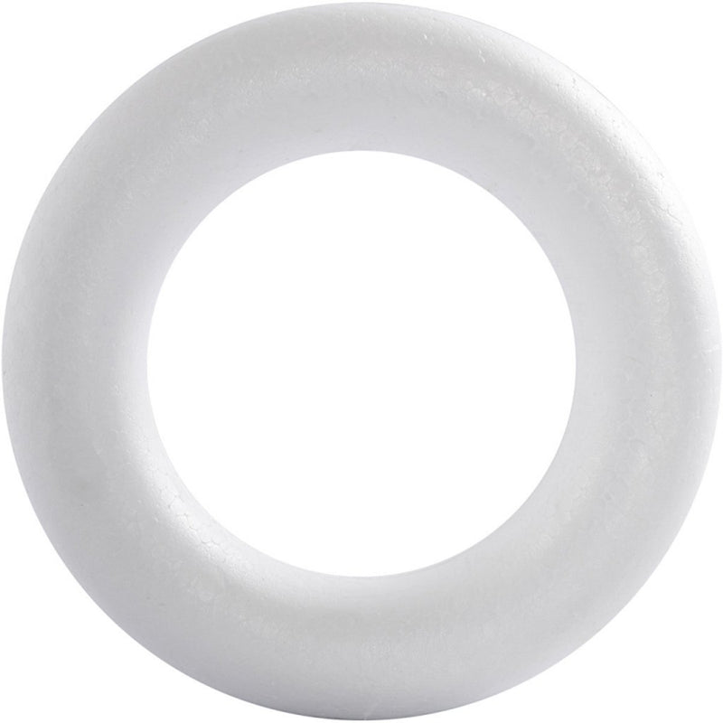Carretiv Company Styropor Ring With Round Back, 35 cm