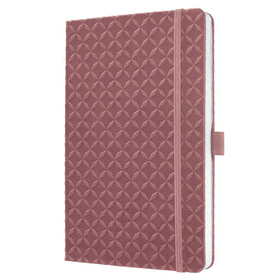 Sigel quaderno jolie - flair - a5 - rosso polvere - a righe - copertina rigida - si-jn135