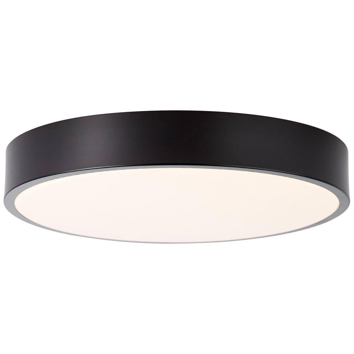 Brilliant slimline - lampada da soffitto - LED 13w - 3000k - bianco nero