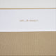 Meyco tesoro shhh...sto dormendo!! lenzuolo - sabbia - 100x150 cm - 0,3 tog