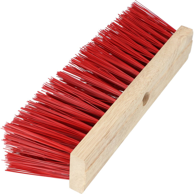 Merkloos sans marque straatbezem kunstvezel 41cm