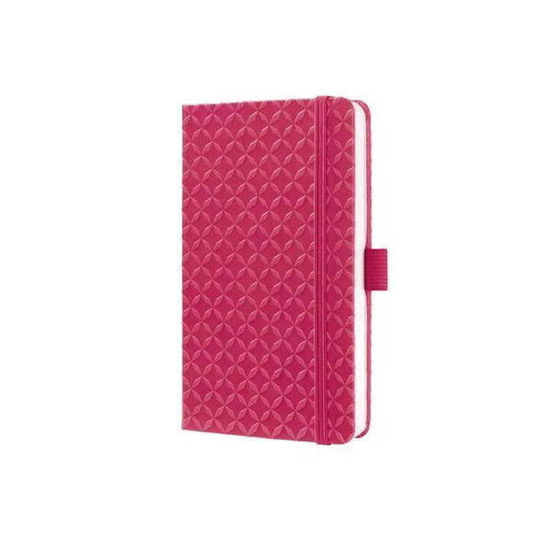 Sigel - quaderno - jolie flair - a6 - copertina rigida - 174 pagine - riga - carta da 80 grammi - rosa fucsia - si-jn104