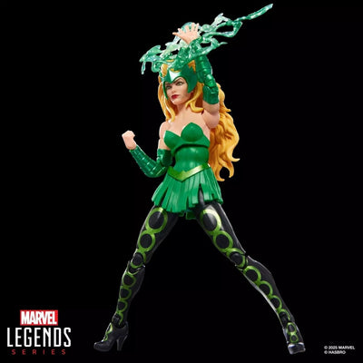 Hasbro marvel legends figura de acción hechicera (baf: verdugo) figura de acción de 15 cm