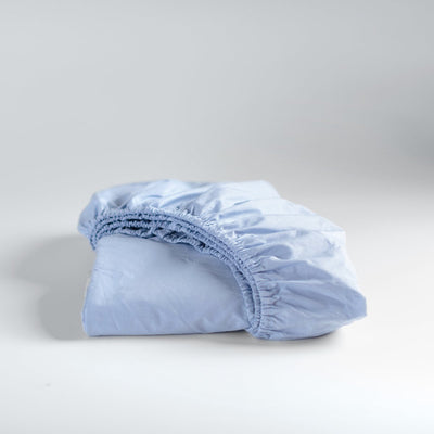 Cinderella - weekend - fitted sheet - up to 25 cm mattress height - 100x210 cm - soft blue
