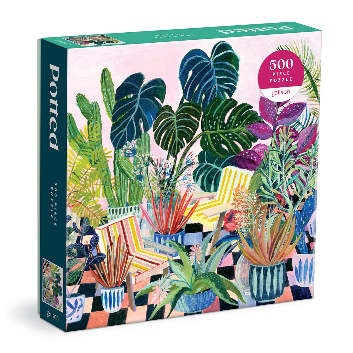 Puzzle in vaso da 500 pezzi