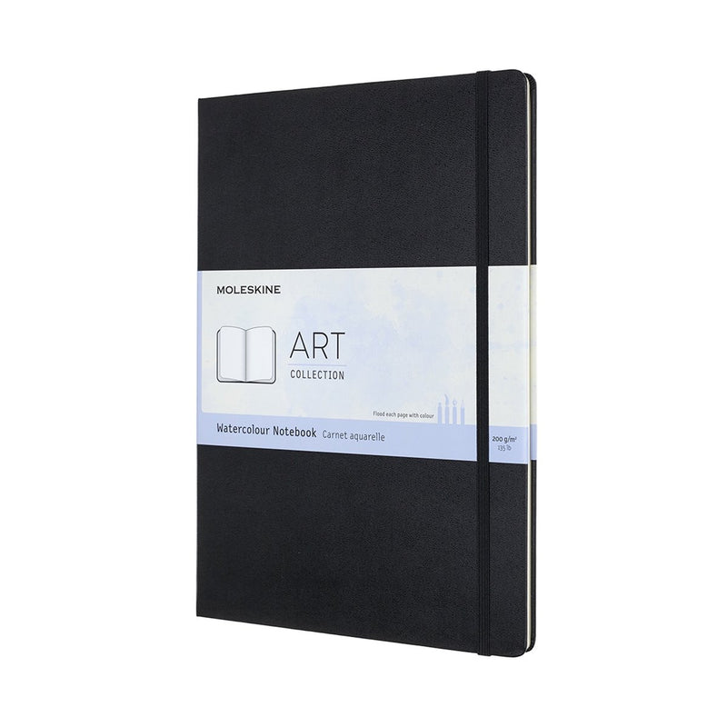 Quaderno Moleskine Art Acquerello - A4 - copertina rigida - nero