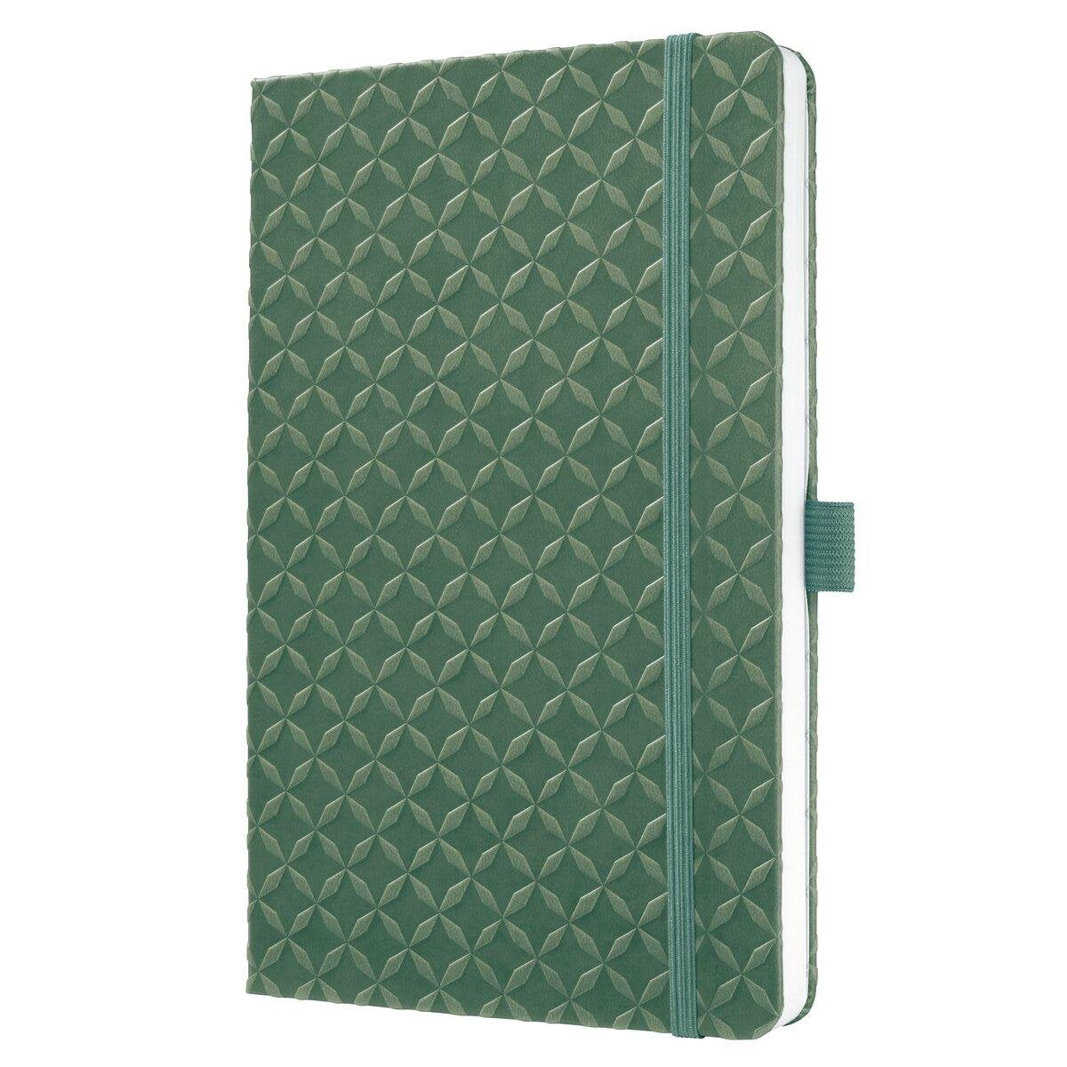 Sigel jolie notebook flair - formato a5 - verde naturale - con righe - si-jn141