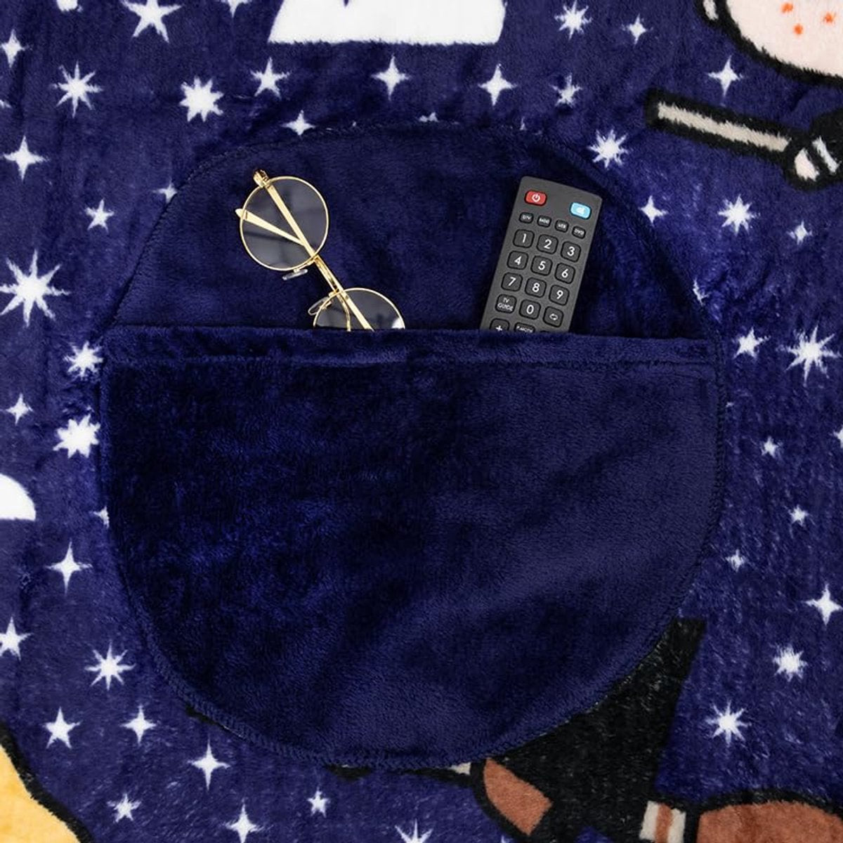 Paladone Harry Potter 2‑in‑1 coperta con cuscino – morbida coperta da viaggio pieghevole con licenza ufficiale, 120 × 150 cm -