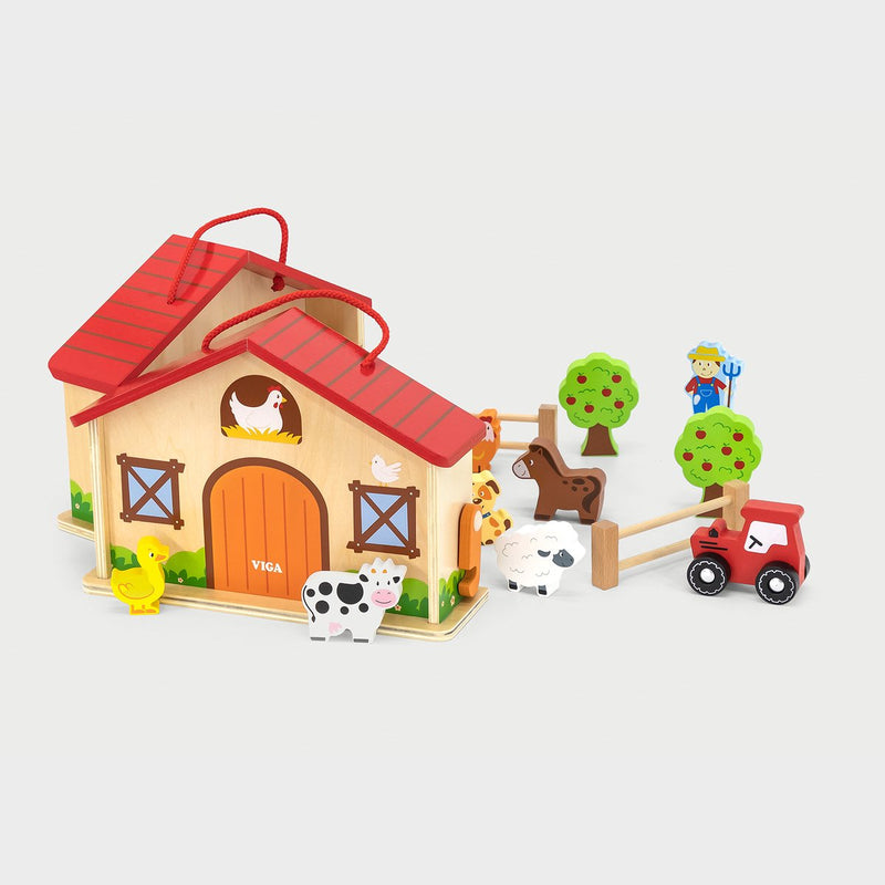 Set fattoria Viga, h: 13 cm, l: 23 cm, l: 17 cm, 1 pezzo