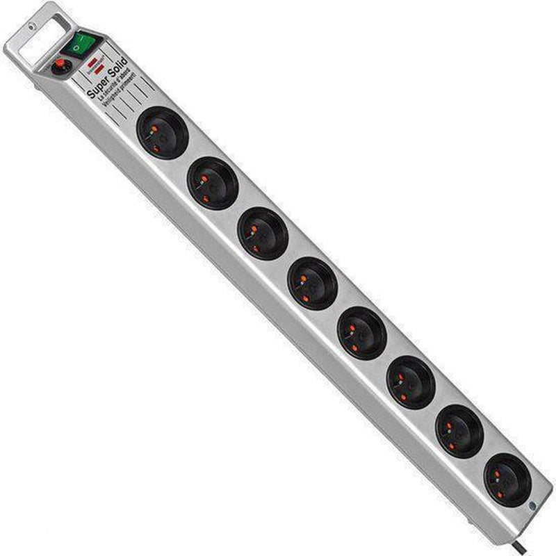 Presa Brennerstuhl super solida 8 vie argento 2,5m h05vv-f 3g1,5 *fr*