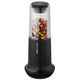 Carrete Gefu x-plosion - acero inoxidable - negro - 18,5 cm