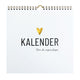 Calendario compleanno Lifestyle2love – Design moderno ed elegante – Senza anno