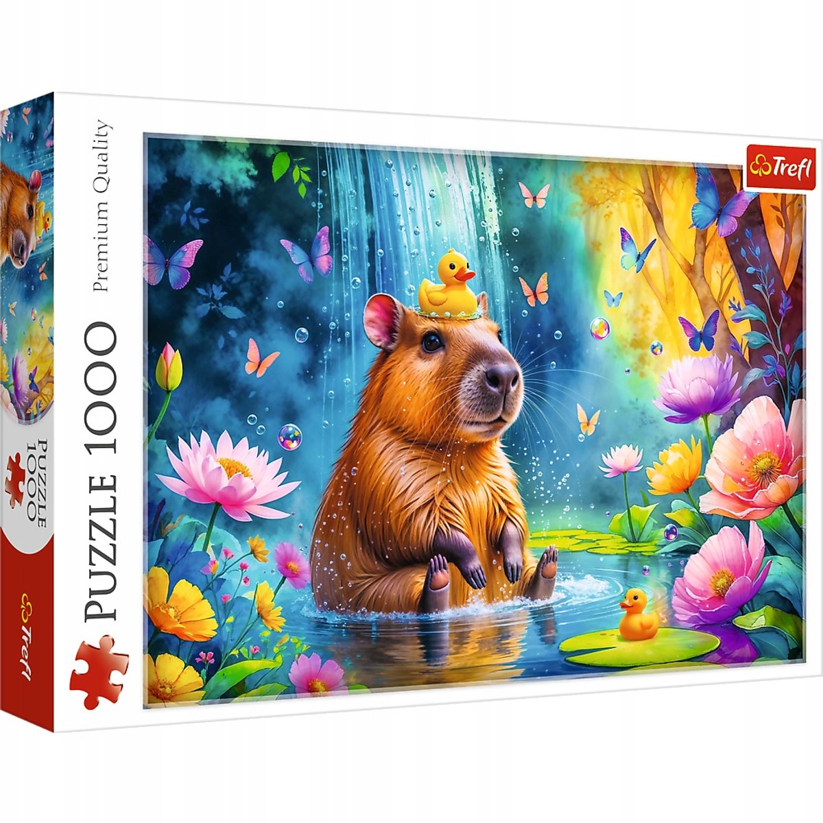 Puzzle Trefl capibara 1000 pezzi - paesaggio naturale mozzafiato