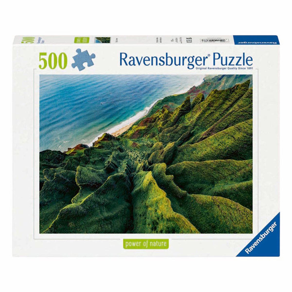 Puzzle Ravensburger la forza della natura - 500 pezzi.
