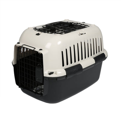 Ebi - cestino da viaggio - gatto - avventuriero 50 ml - 49x32x32 cm - max. 10kg bianco - 1pz